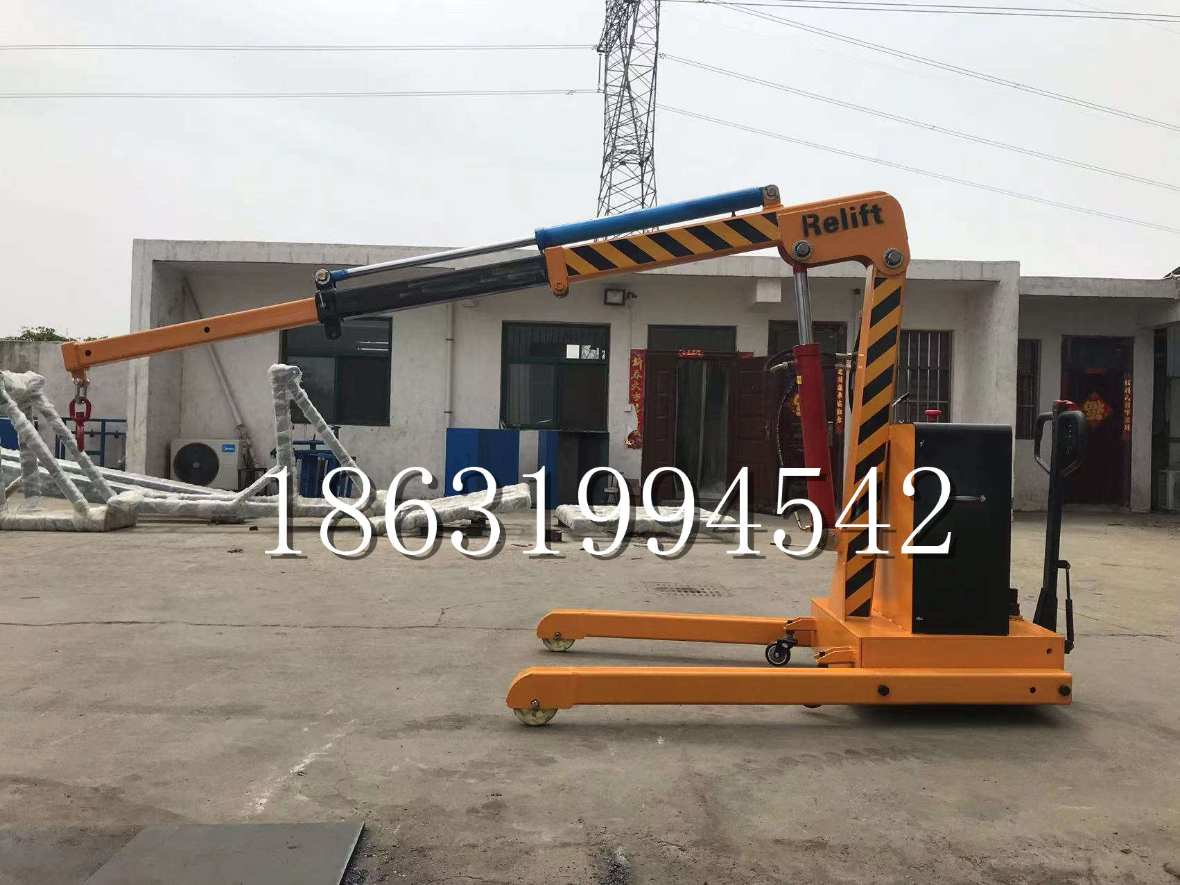 龙沙区久征定做3吨三轮随车吊 农用园林绿化移树吊 平板工程用小吊机