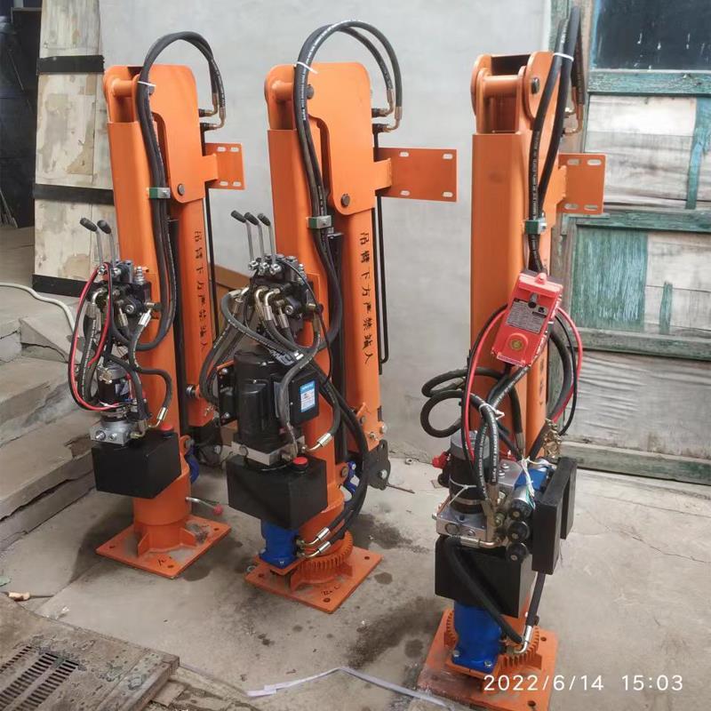 龙沙区重汽蓝牌随车吊 3.2吨 国六动力强 液压驱动 农用自卸起重机